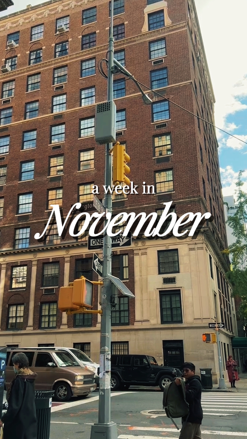 a week in november