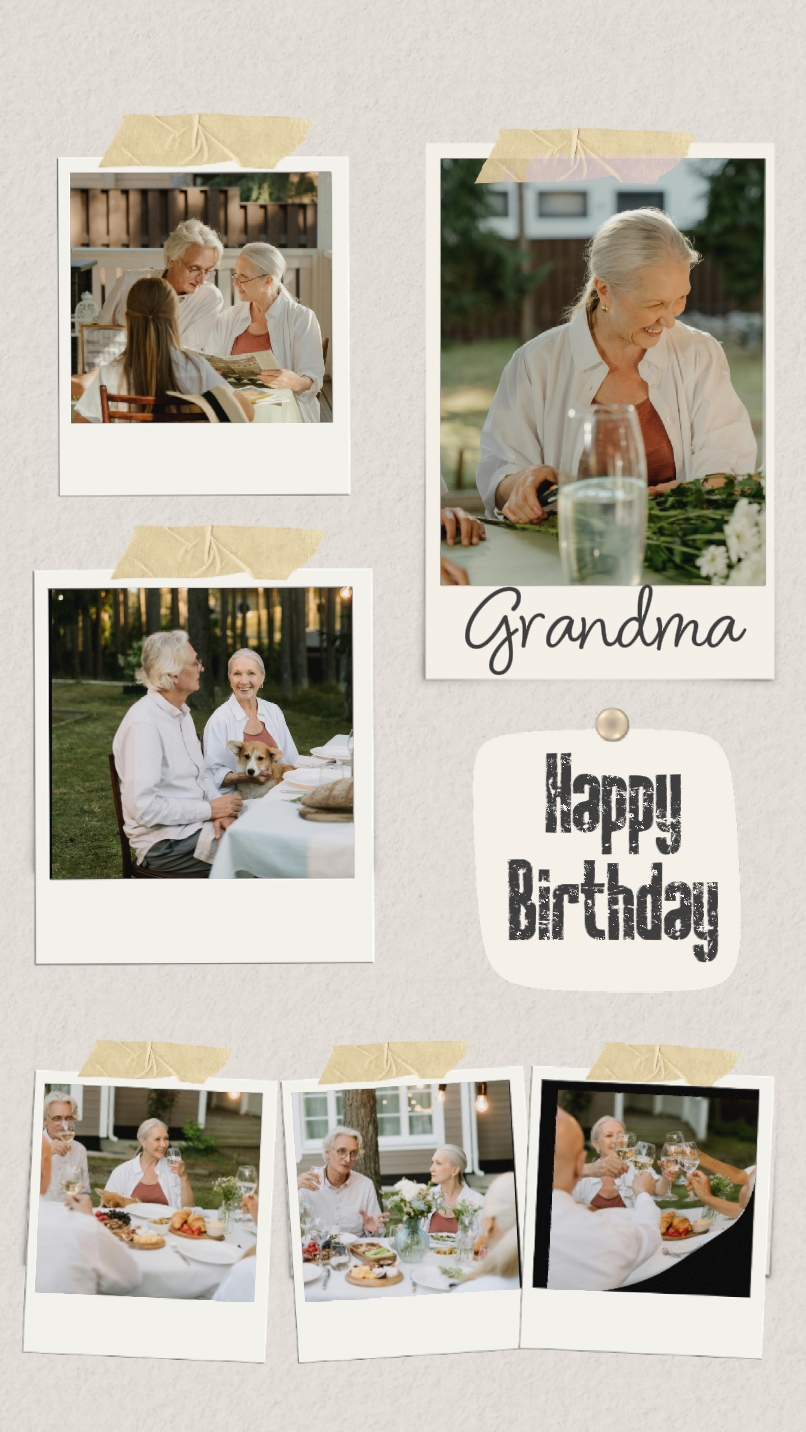 anniversaire de grand-mère