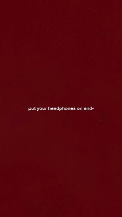 put your headphones
