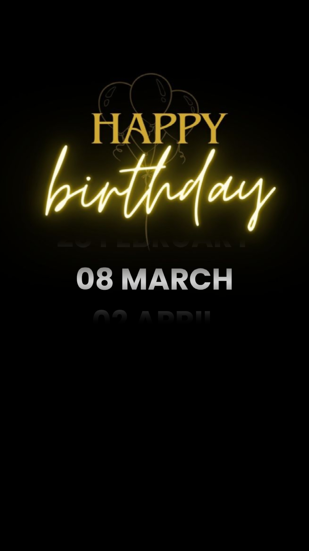 DOĞUM GÜNÜ 8 MART 