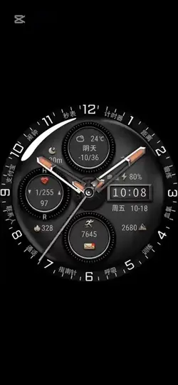 Clock wallpaper