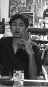 man after haircut