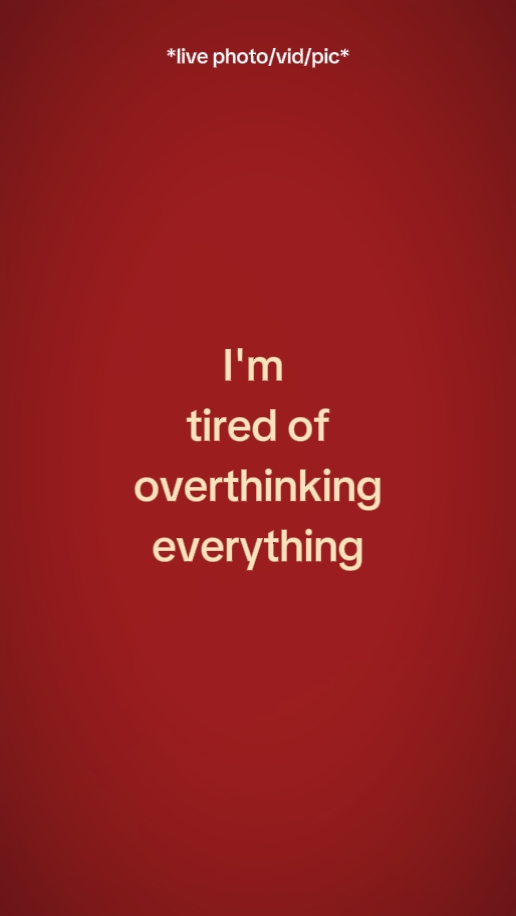 Imtiredofbeingthink