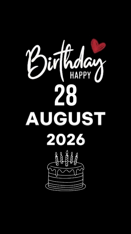DOĞUM GÜNÜ SON 28 AĞUSTOS
