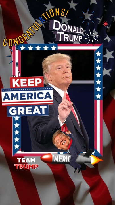 Congrats Trump