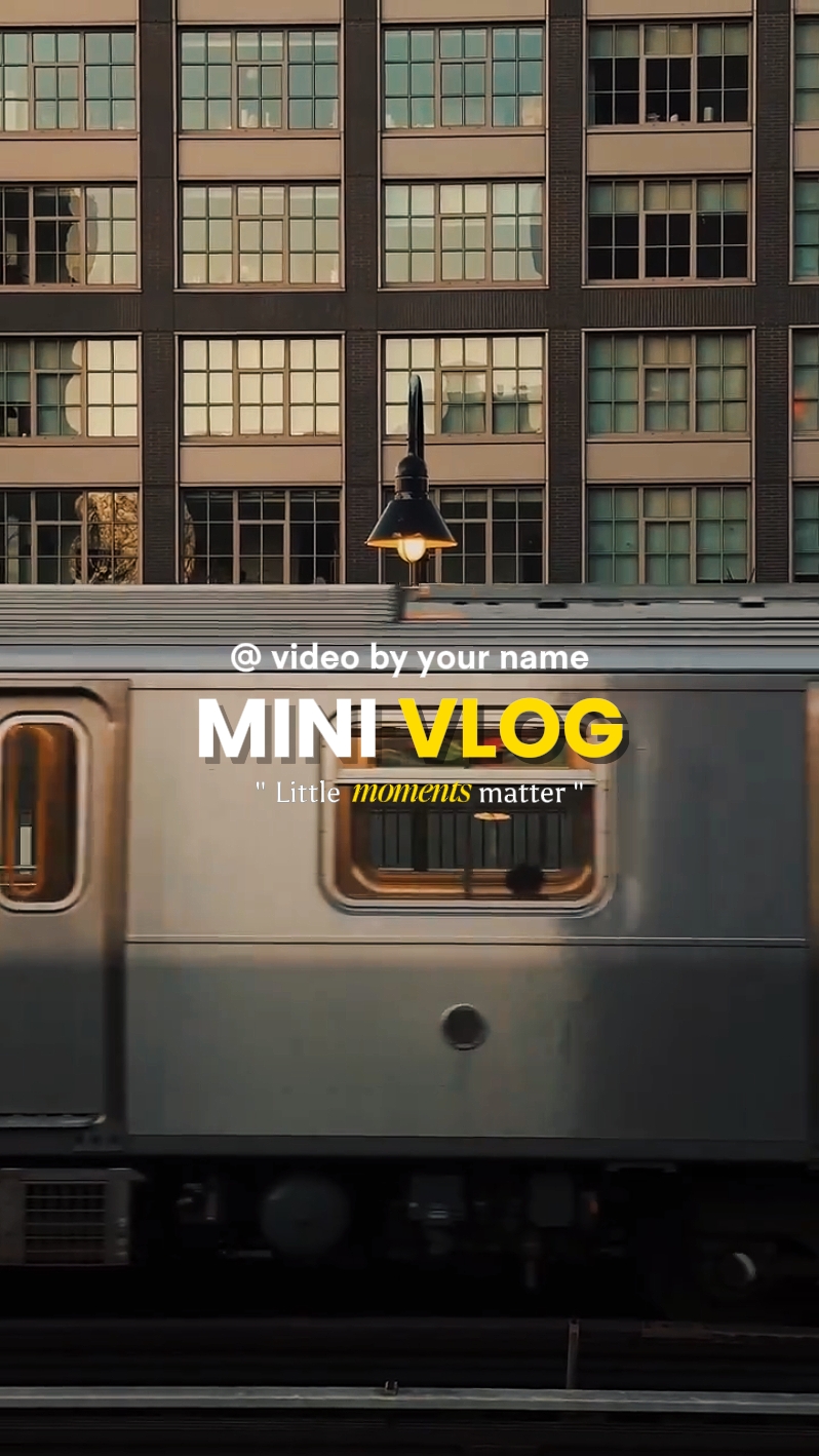 mini vlog 1 dakika