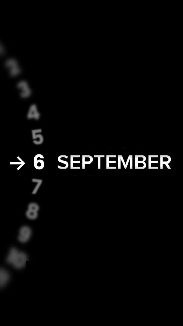 HBD 6 DE SETEMBRO 