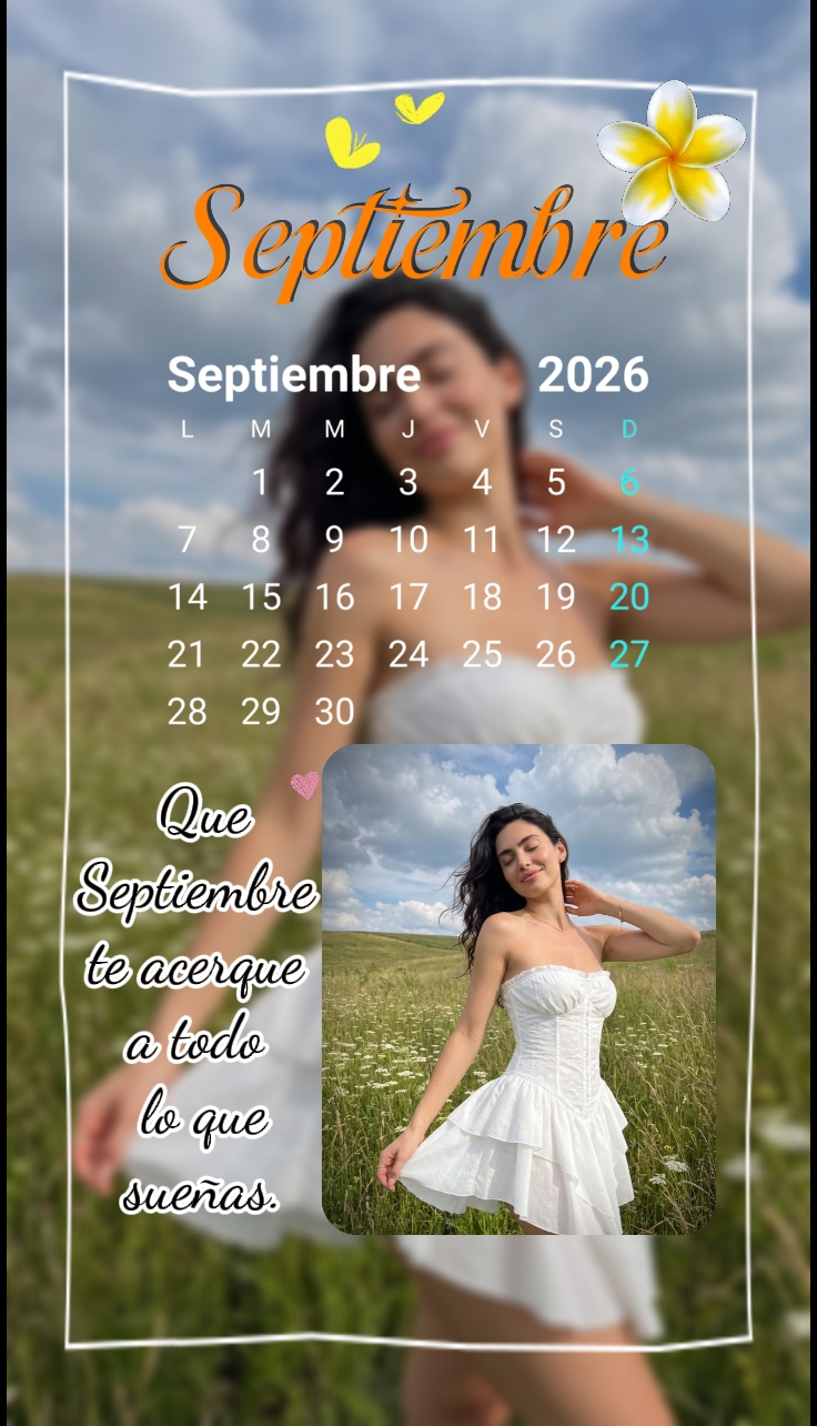 Calendario de septiembre