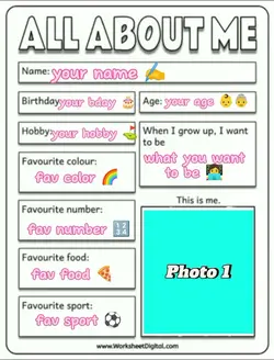 all about me