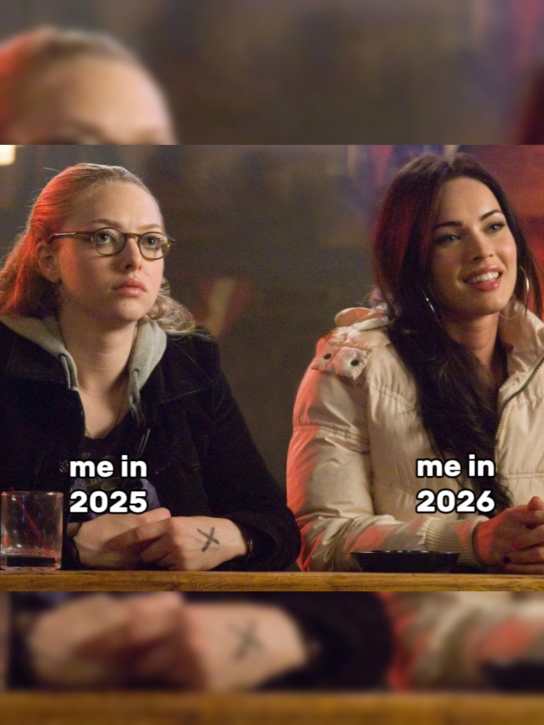 me in 2025 vs 2026