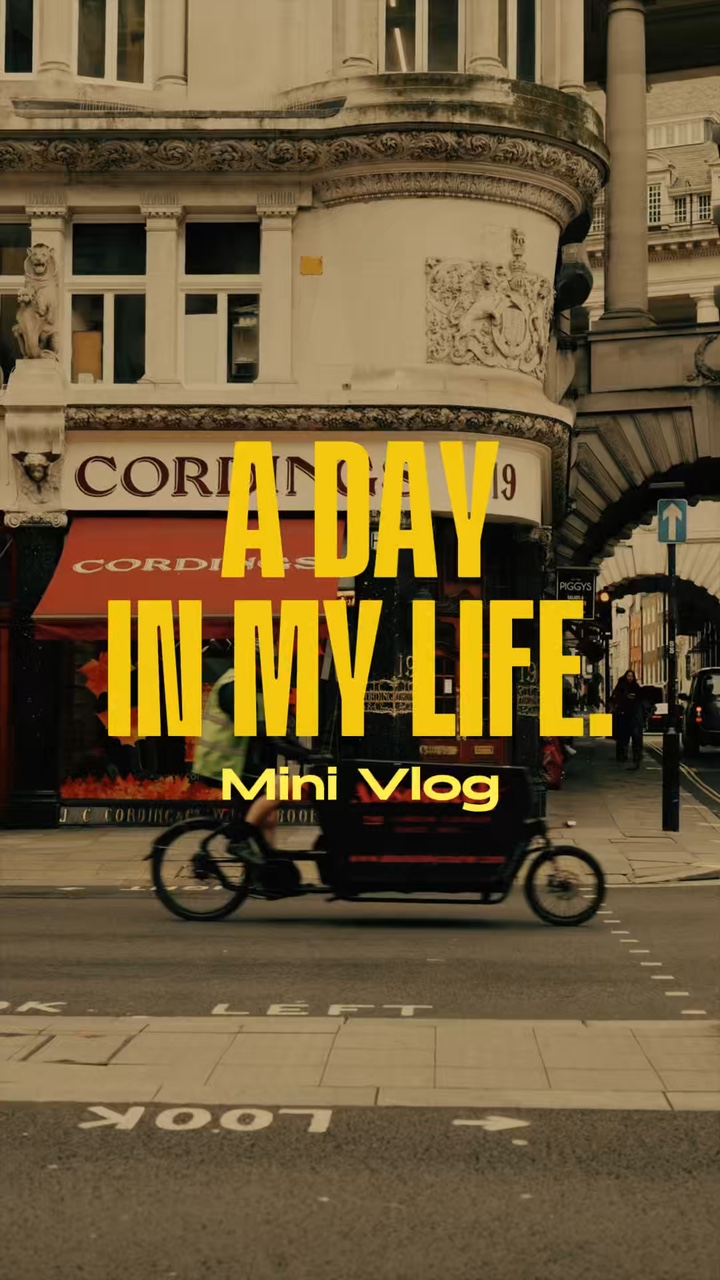 A day in my life