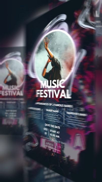 Poster Acara Musik