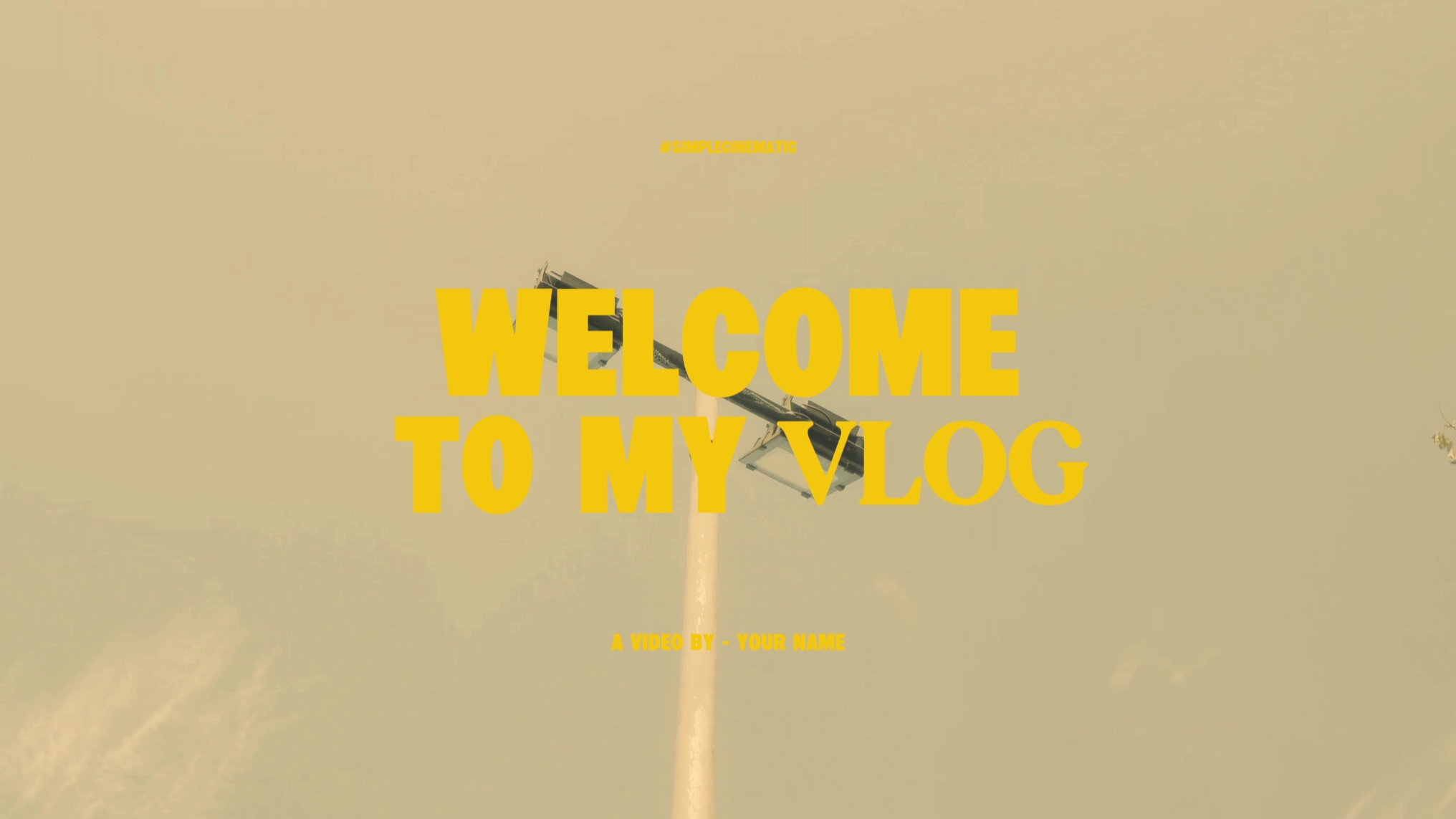 BIENVENIDO A MI VLOG 