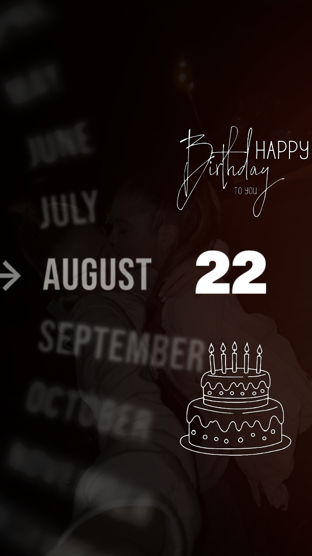 HBD 8월 22일