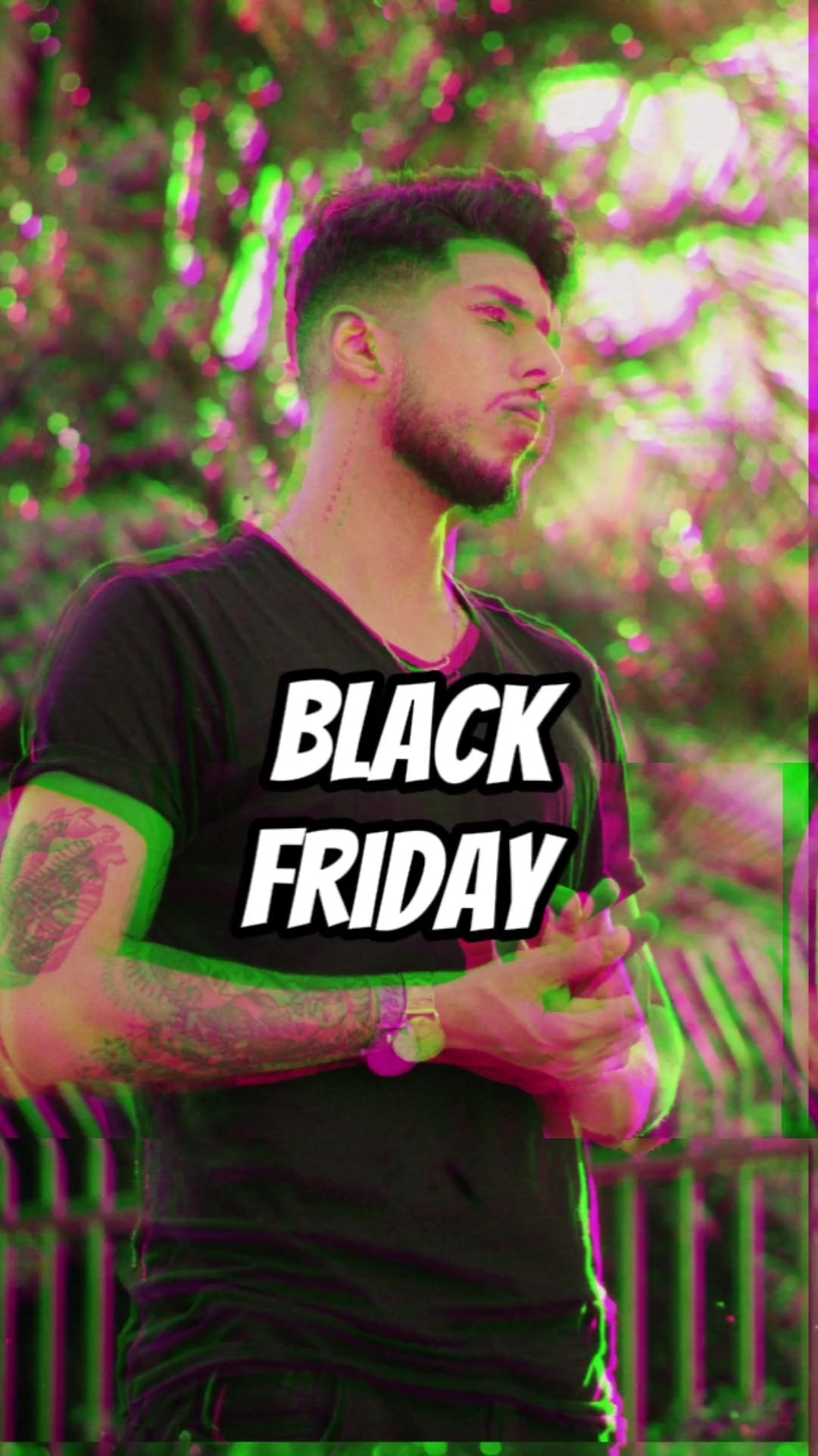 Herrenmode Black Friday Promotion Text To Speech TikTok Style