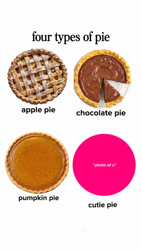 4 tipos de pastel 