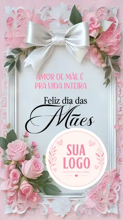 Cartão dia das Mães