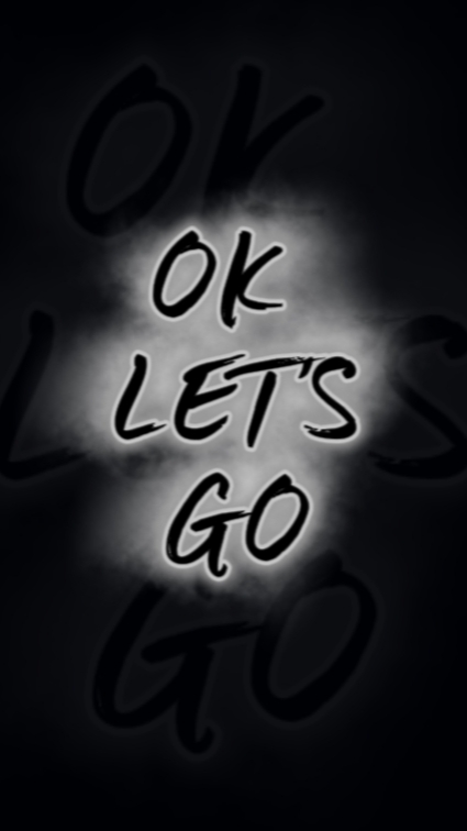 Ok let's go