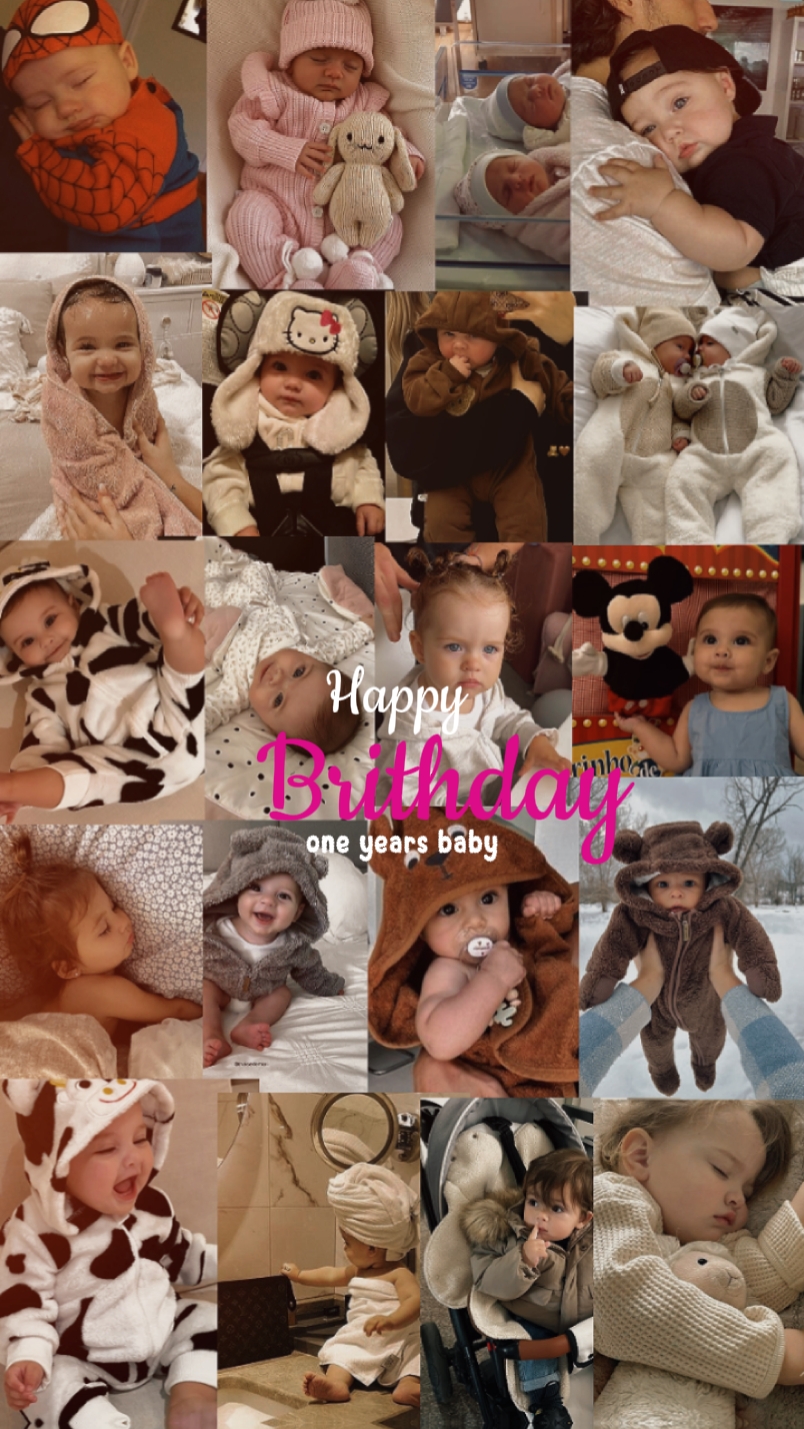 Feliz cumpleaños bebé