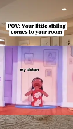 she comes 2 my room