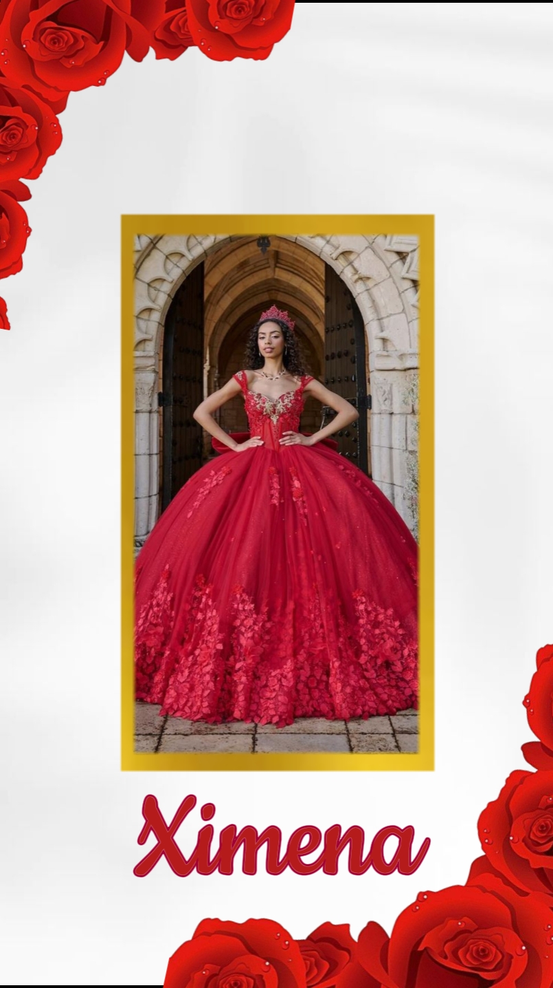 Invitacion roja xv 
