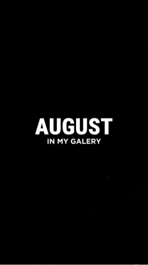 Agosto en mi galería
