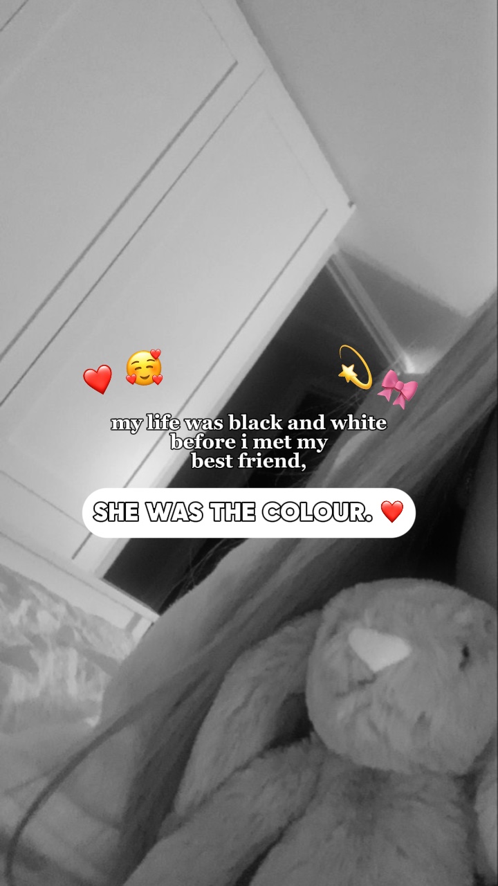 she was the colour ❤️