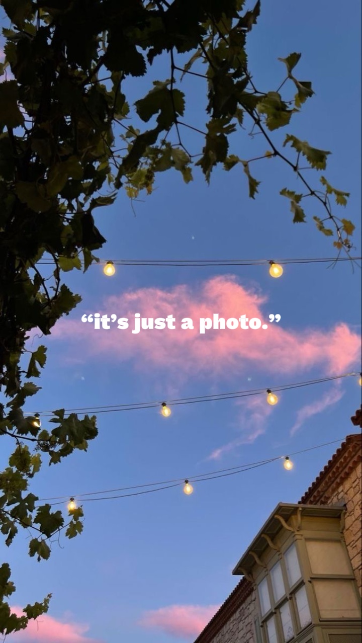No es solo una foto.