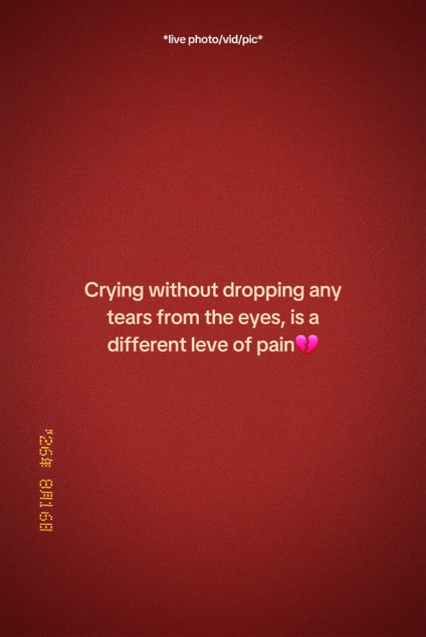 Crying without dropp