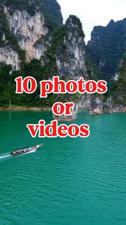 10 photos or videos 