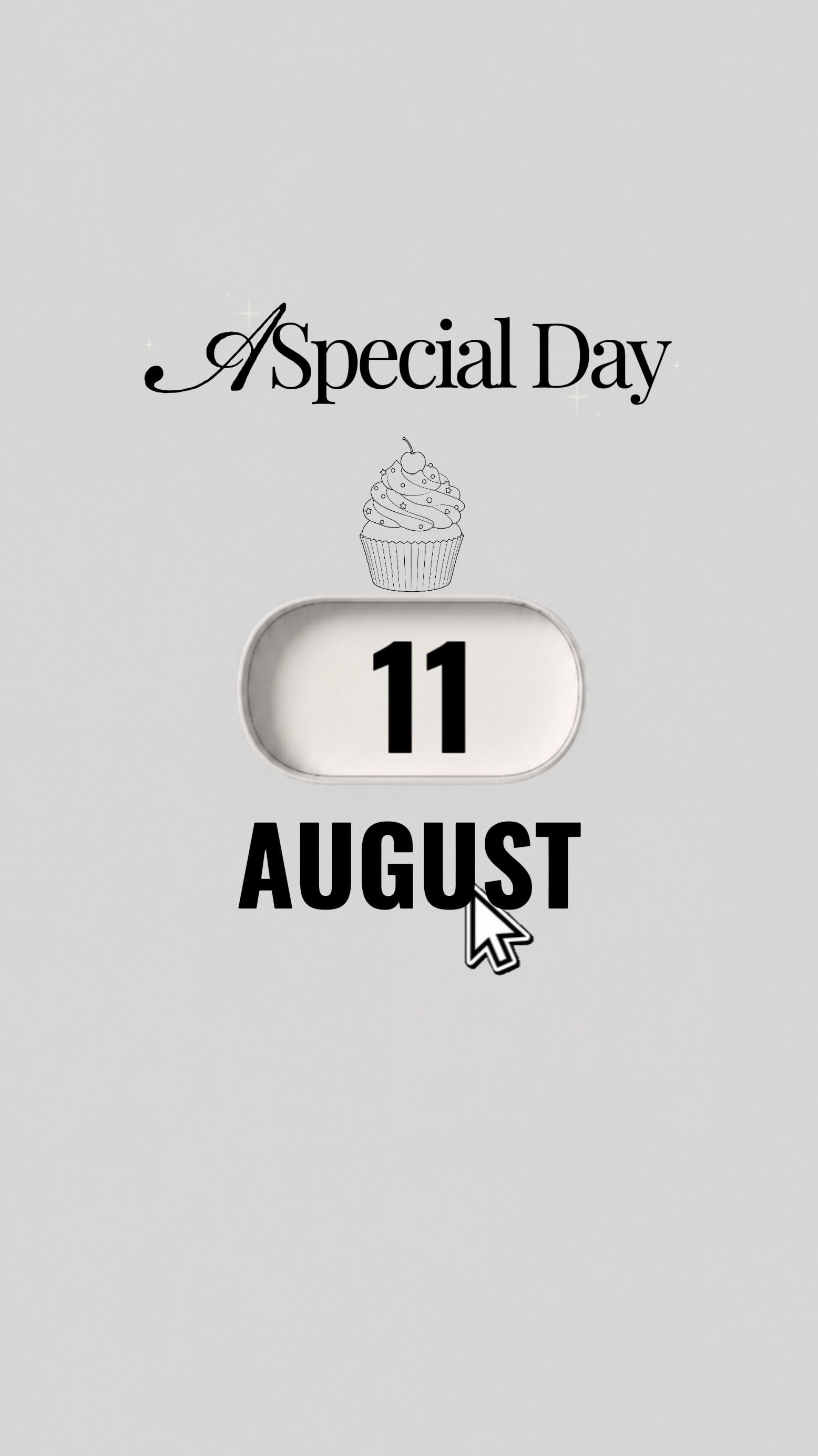 Um dia especial 11 de agosto