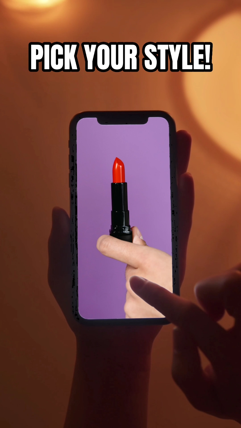 Tampilan Produk Riasan Kecantikan Intro Memulai Gaya TikTok