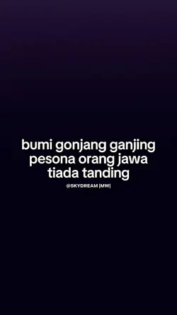 pesona orang jawa
