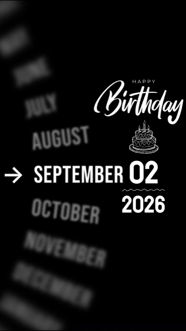 CUMPLEAÑOS HIJO 2 DE SEPTIEMBRE