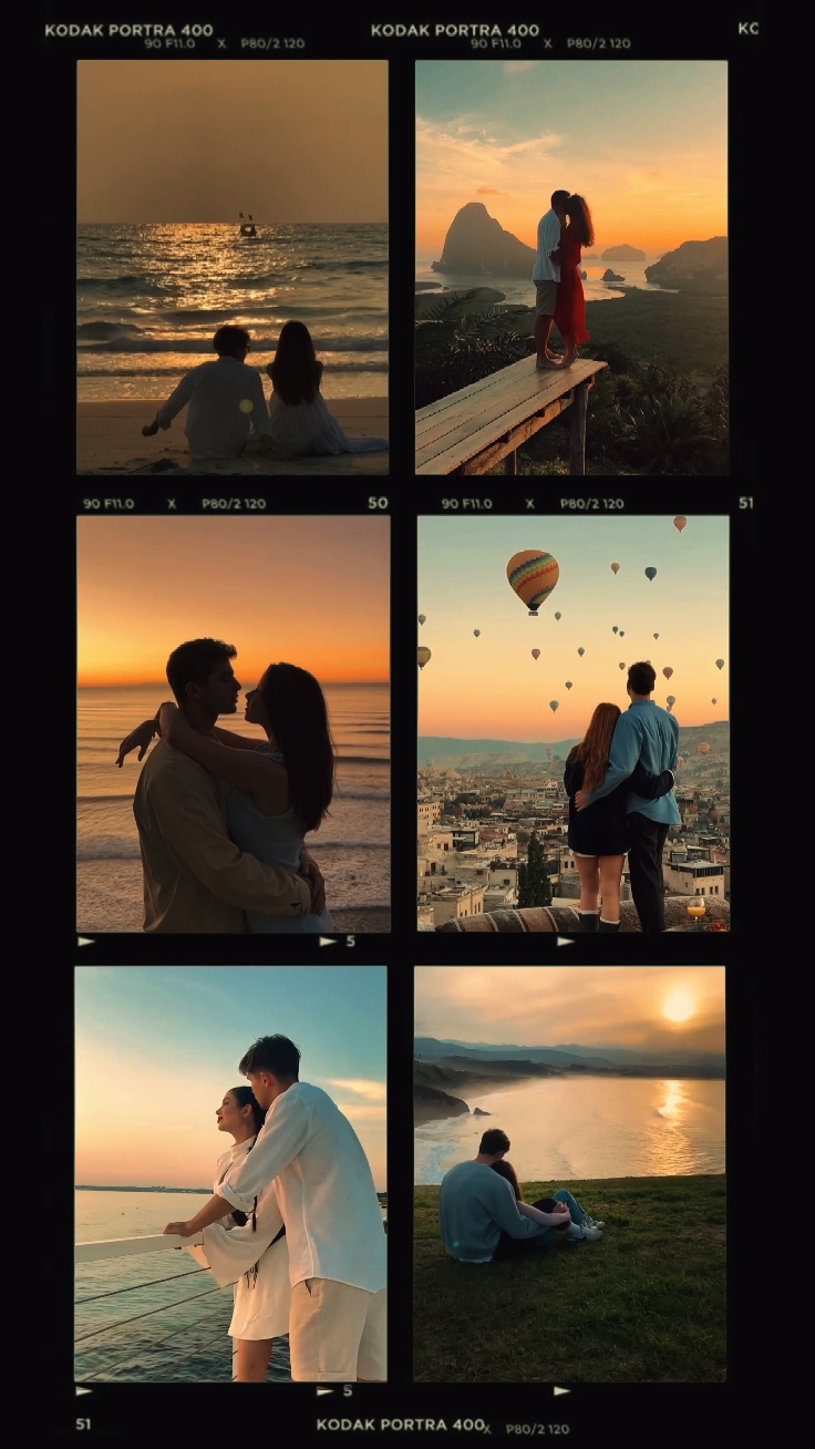 couple collage