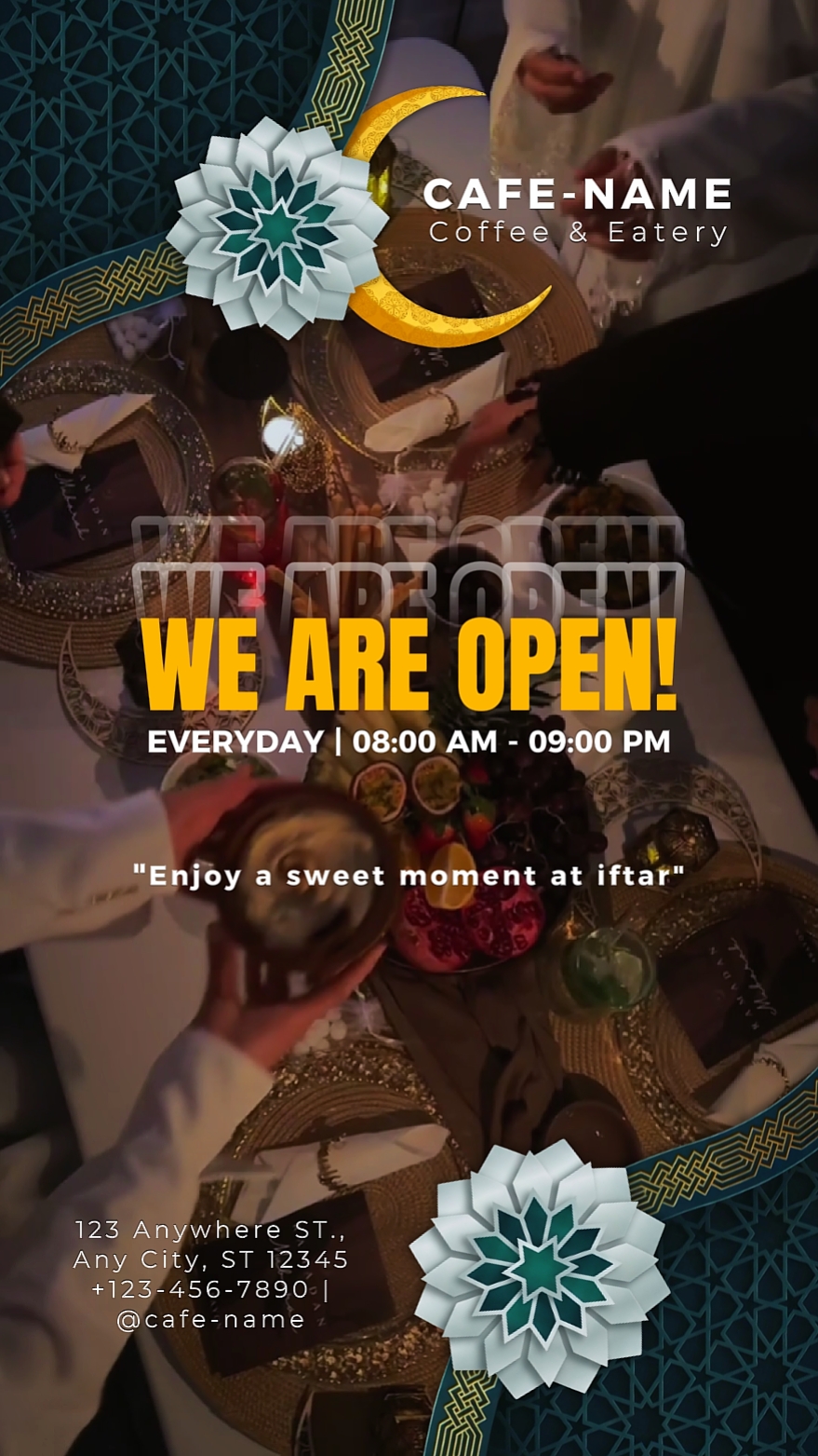 We're Open - Ramadan