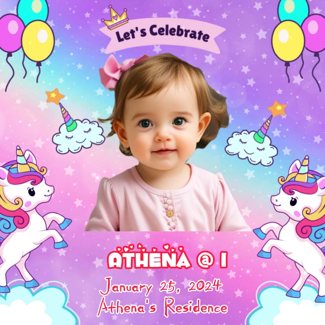 Convite de aniversário