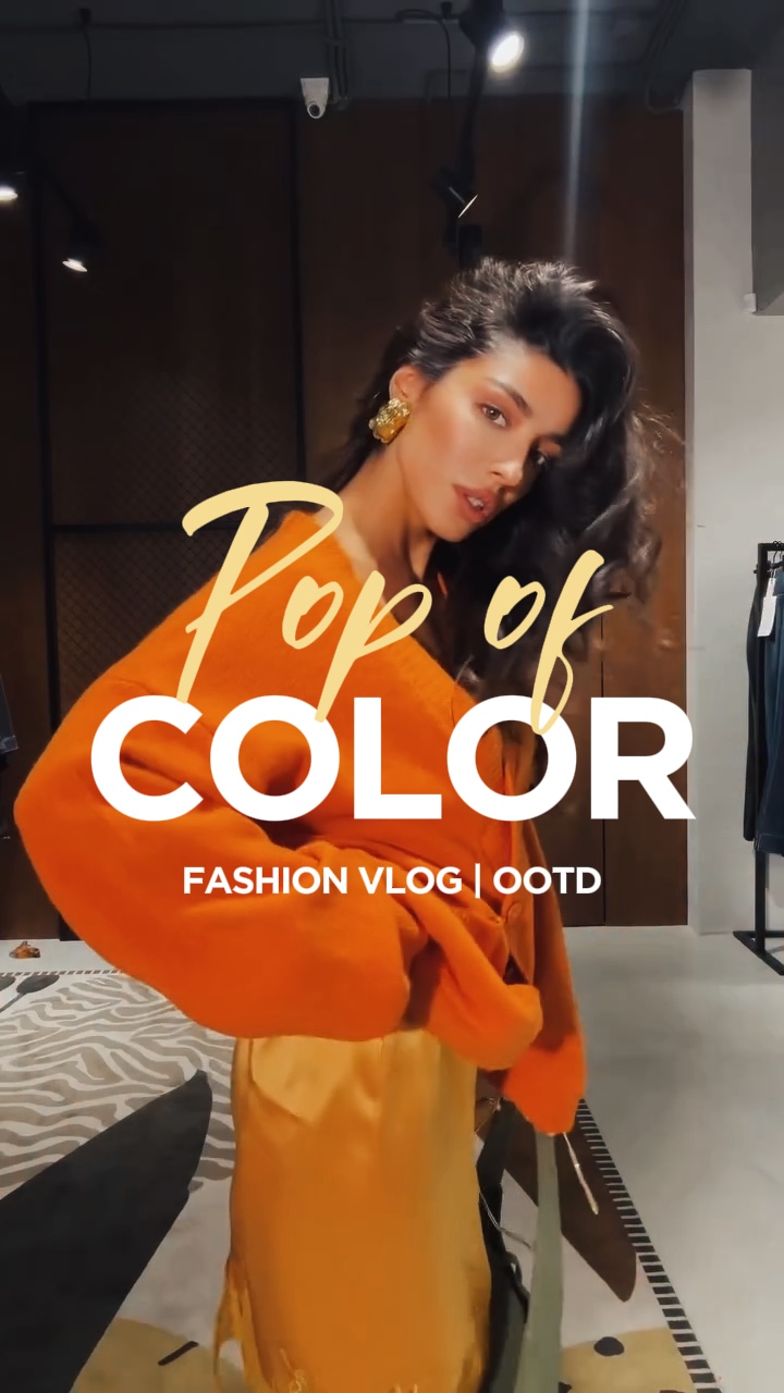 Pop of color