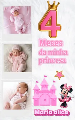 4 meses princesa 