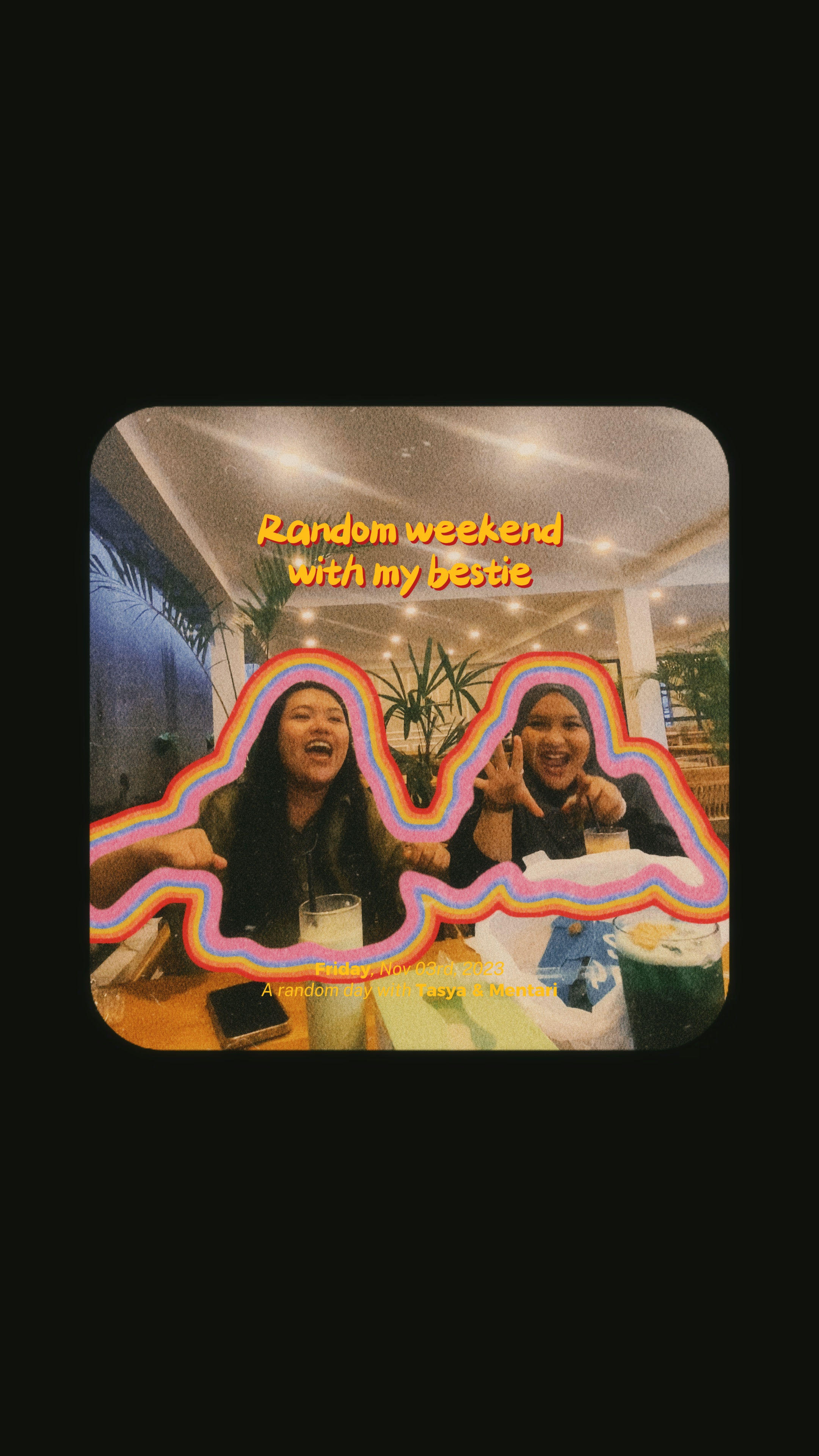 Vlog with bestie! ✨