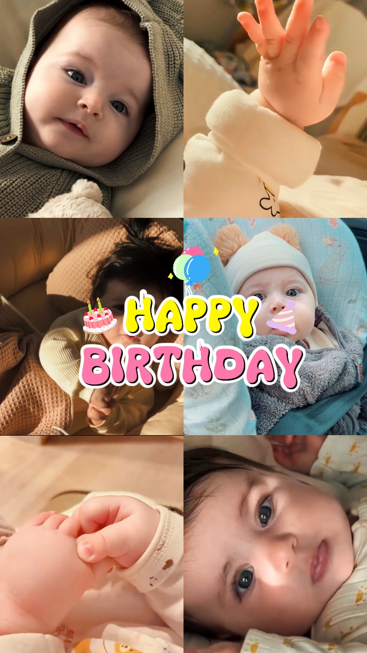생일 작은 아기