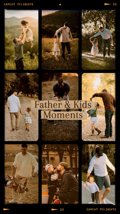 Father & kids