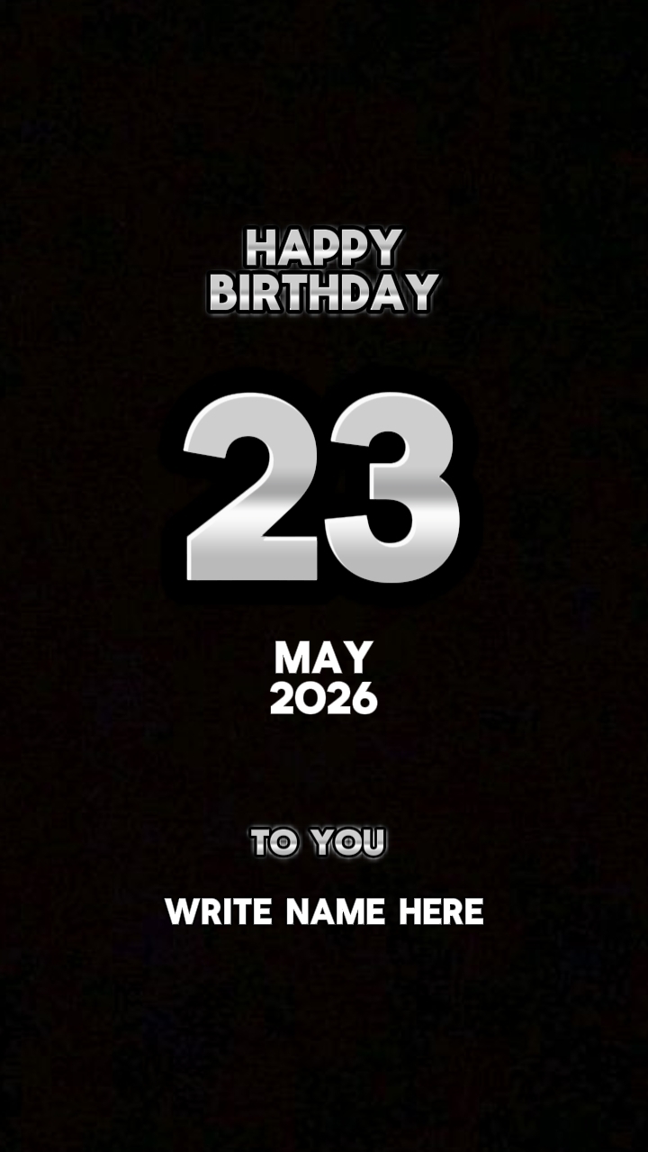 MAY 23 th BIRTHDAYS
