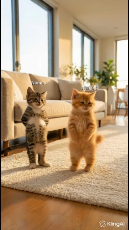 Gato Divertido. Baile