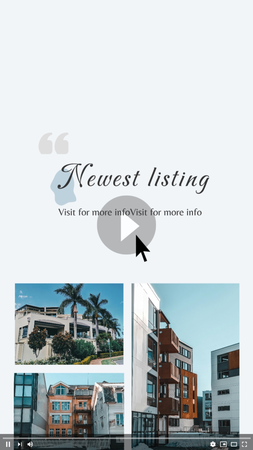 Industri Real Estat Template Bisnis Desain UI Sederhana