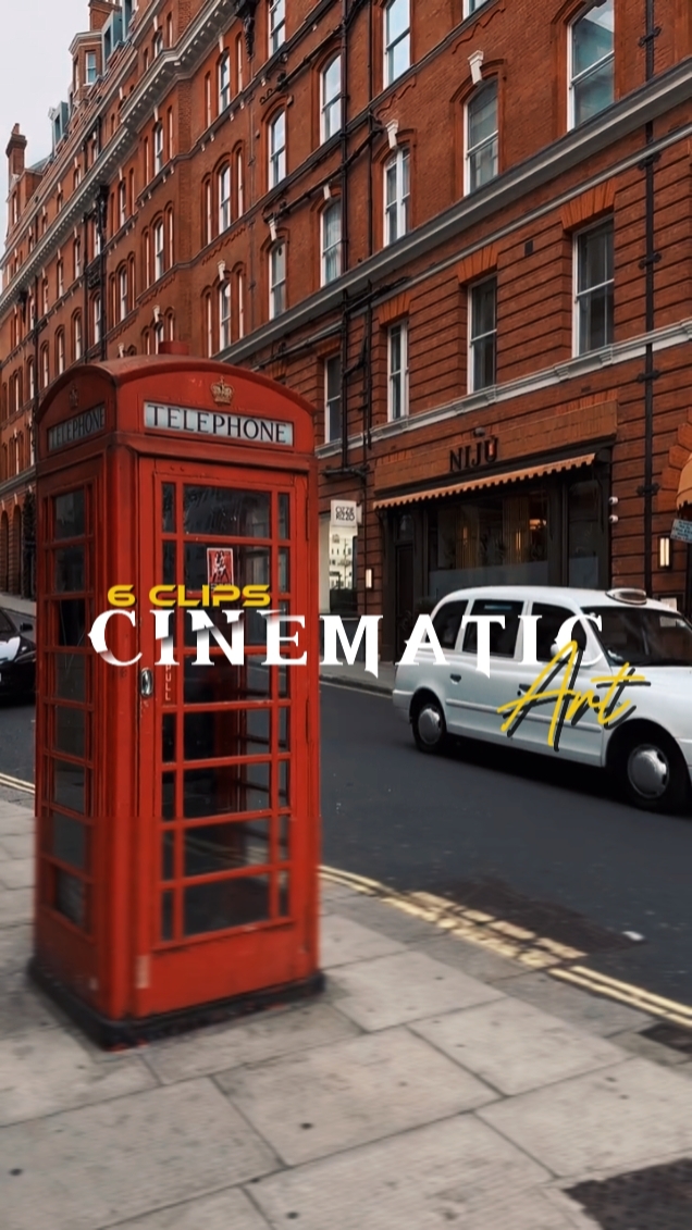 6 cinematic clips