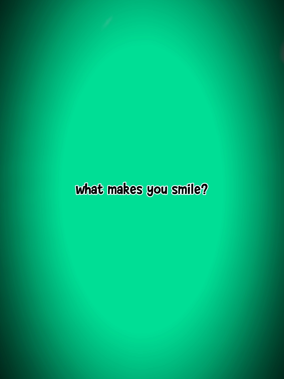 te faire sourire :????