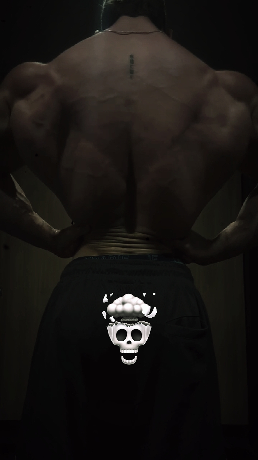 gym skullface