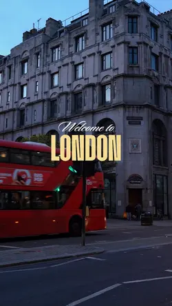 WELCOME TO LONDON