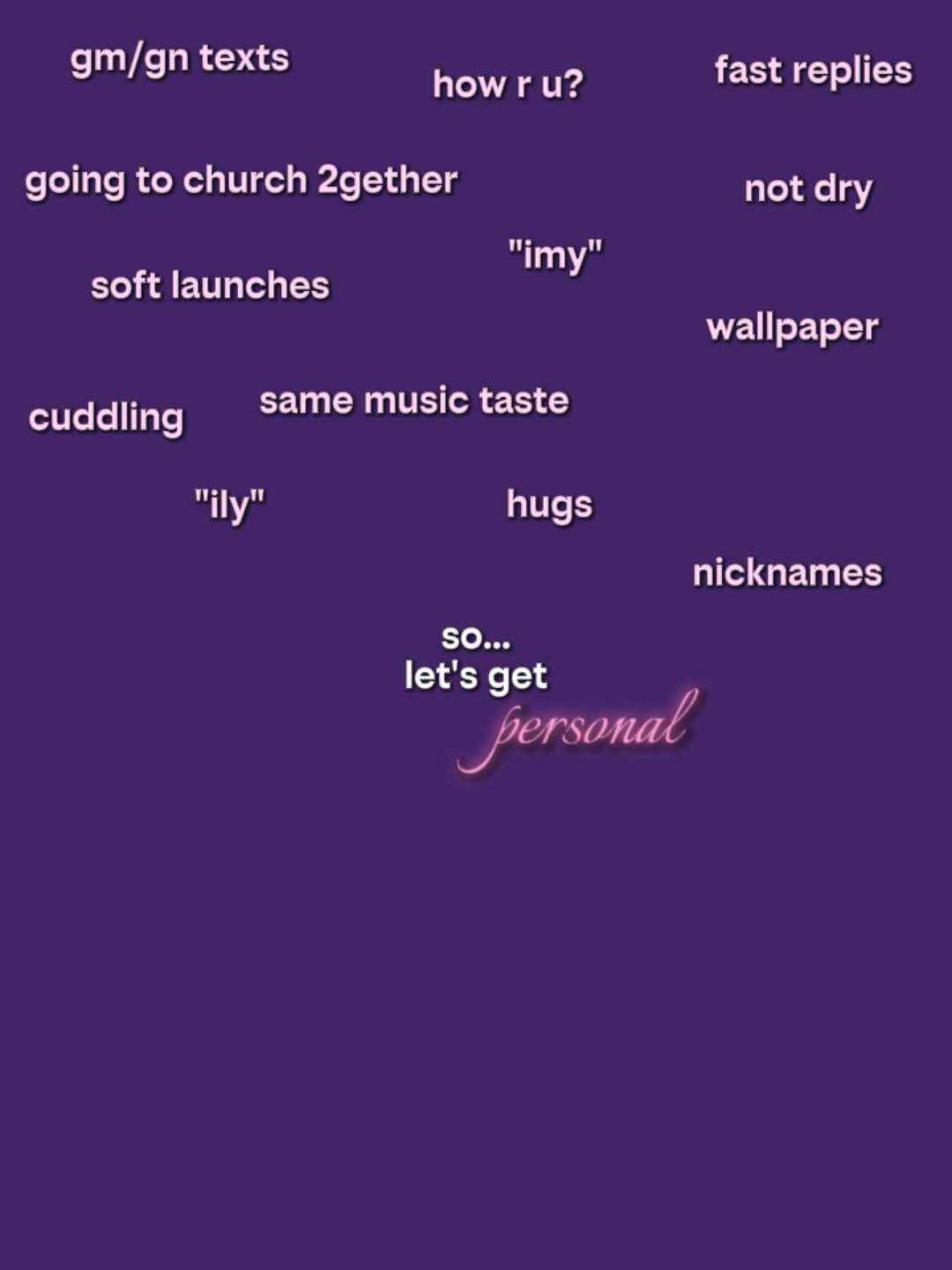 i don't wanna fall